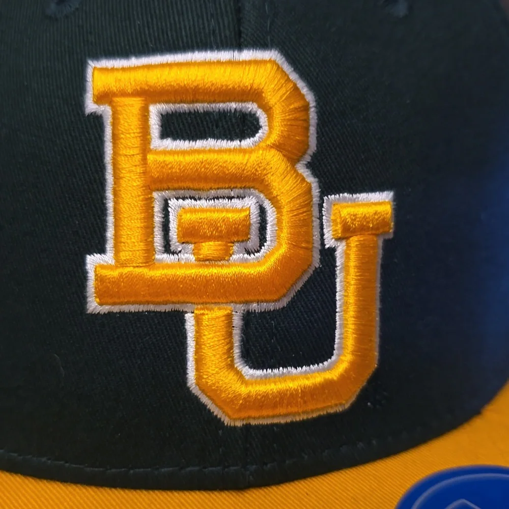 Top of the World Green and Gold BU Youth Cap
